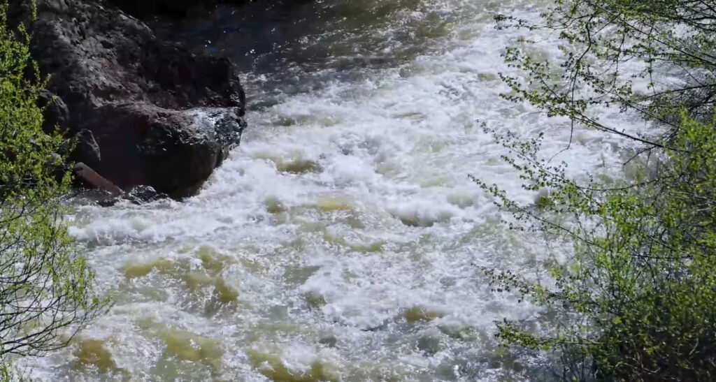 Ոջի․ վարարած գետը՝ բնության զարթոնքում (տեսանյութ)